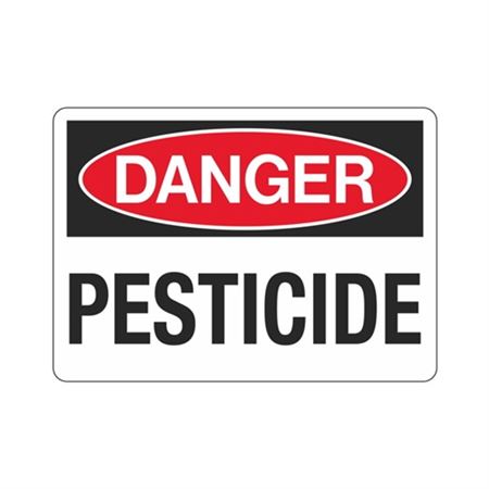 Danger Pesticide Sign